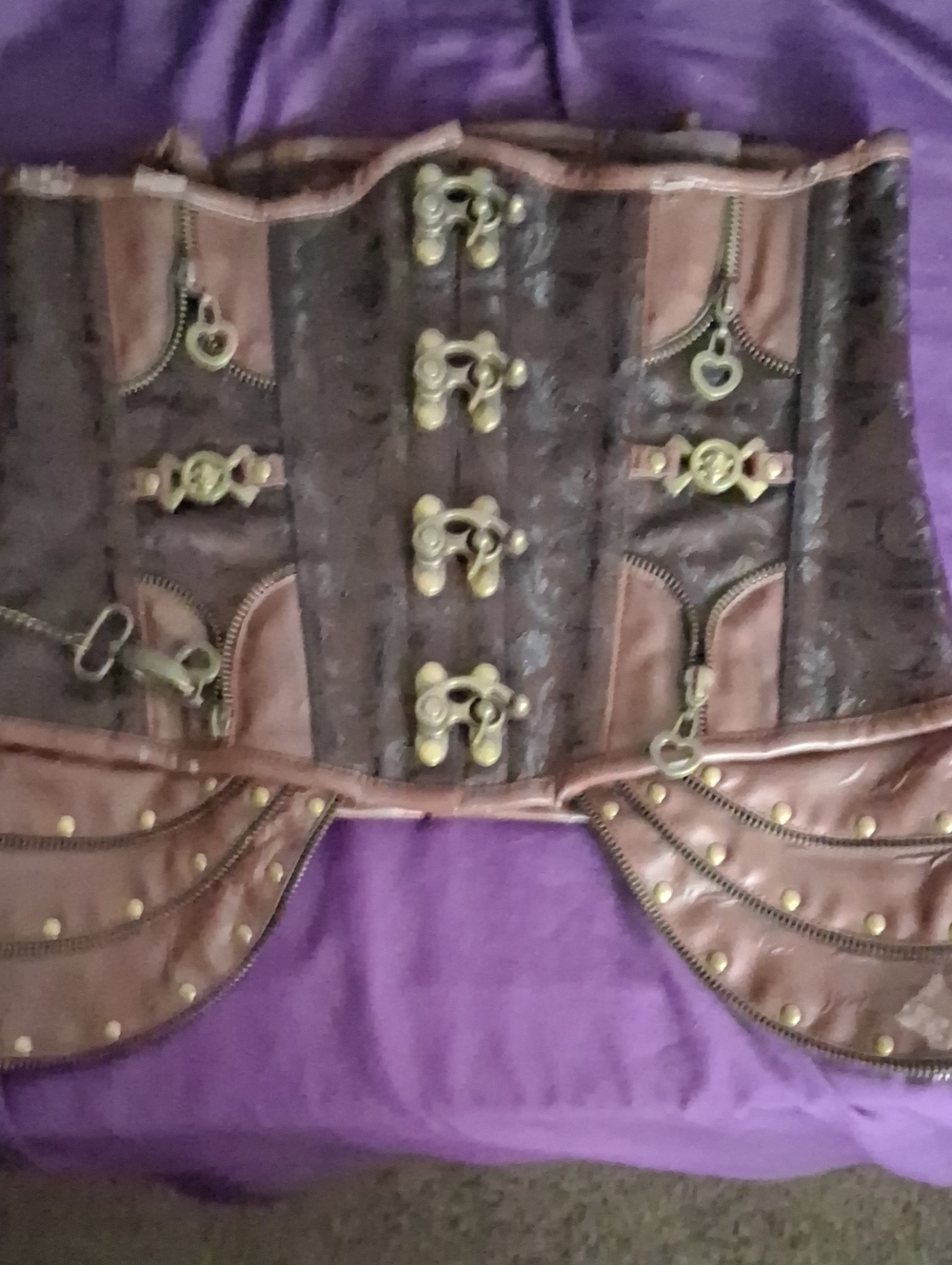 Steampunk Corsette Top